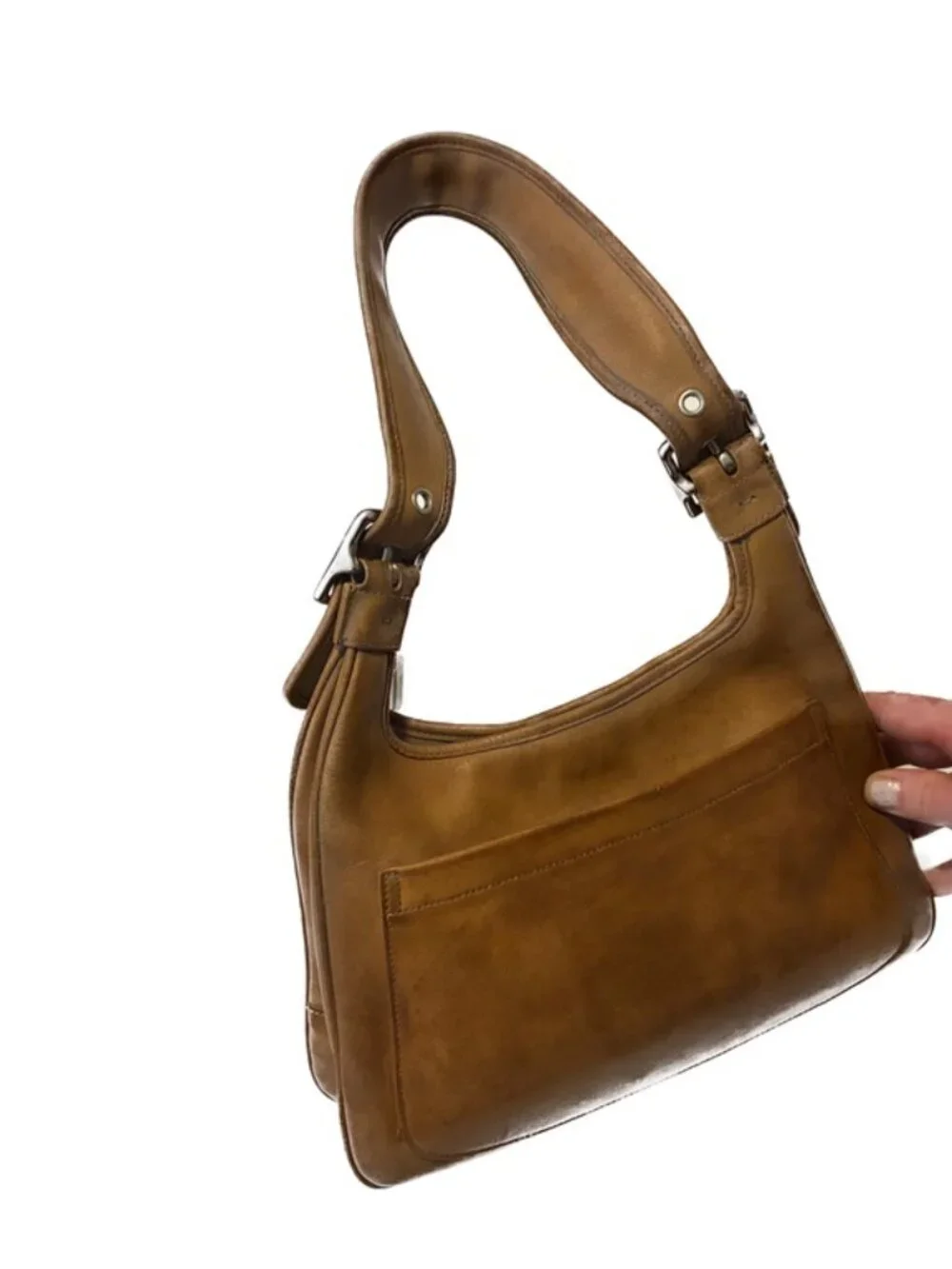 Vintage Coach Legacy Buckle Pocket Hobo (Style 9340)